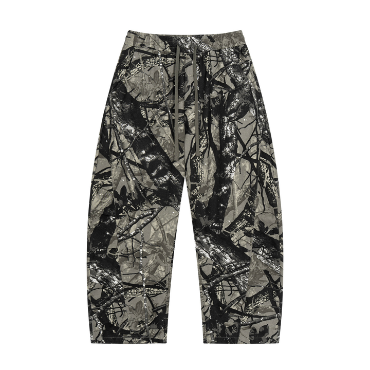 TREE CAMO BARREL PANTS