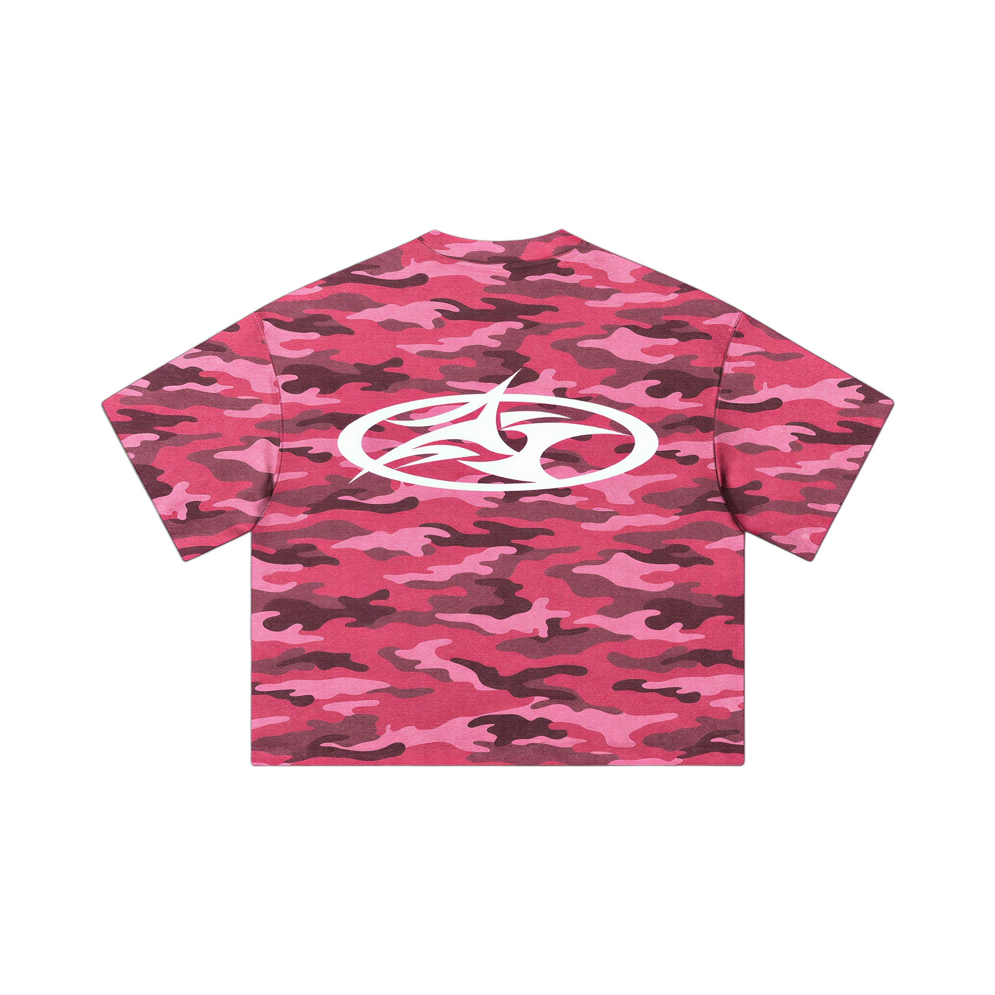 "Neo Camo" Cropped Tee