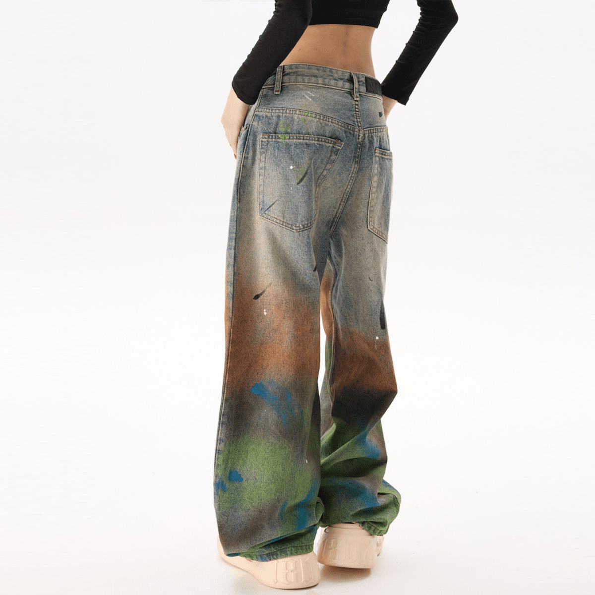 ART SPLATTER DENIM