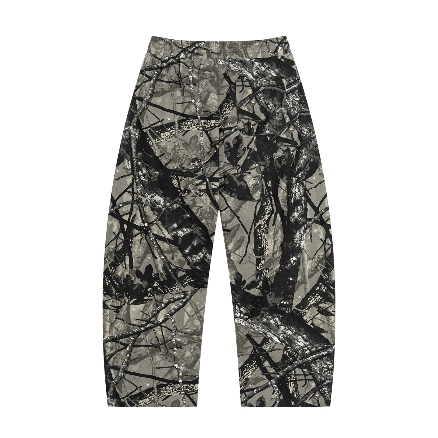 SYNC TREE CAMO BARREL PANTS