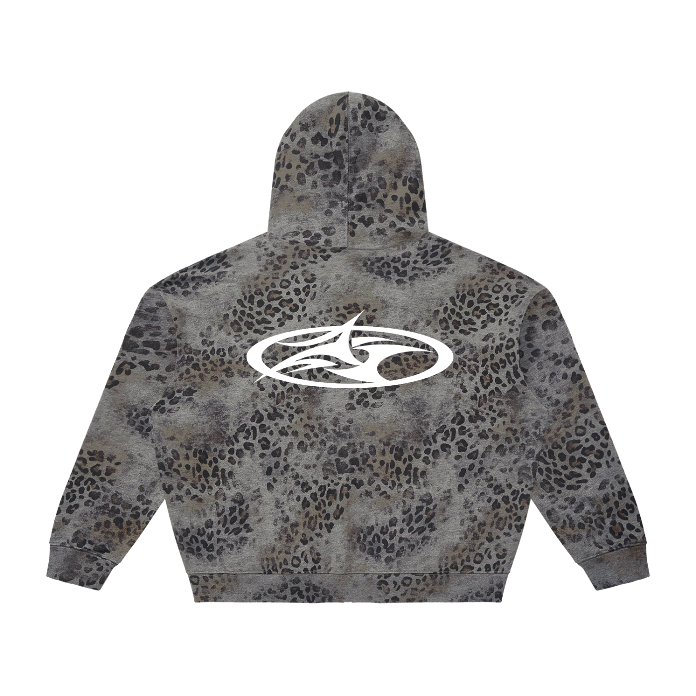 "Neo Leopard V2" Hoodie(Dark Grey